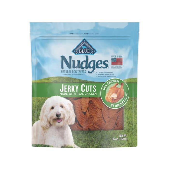 Blue Buffalo Nudges Jerky Cuts Natural Dog Treats