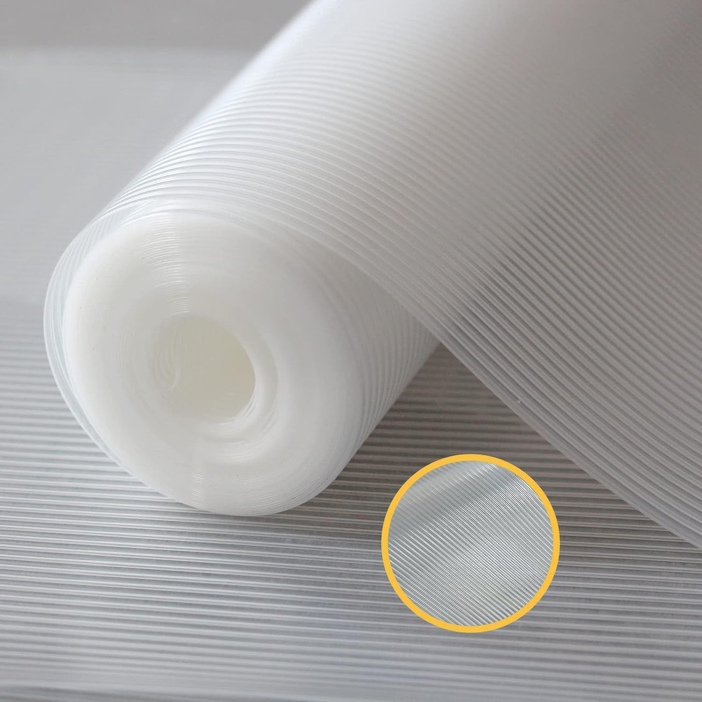 FEXIA Shelf Liners for Kitchen Cabinets Non-Slip Drawer Liner 12 Inches x 20 FT Waterproof & Oil-Proof Non Adhesive Durable Material Fridge Liner for Shelves (Clear)