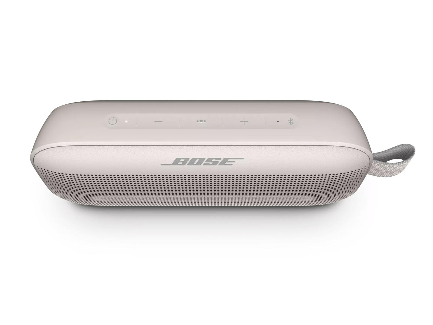 Bose SoundLink Flex Bluetooth Speaker, Portable Speaker with Microphone, Wireless Waterproof Speaker for Travel, Outdoor and Pool Use, White