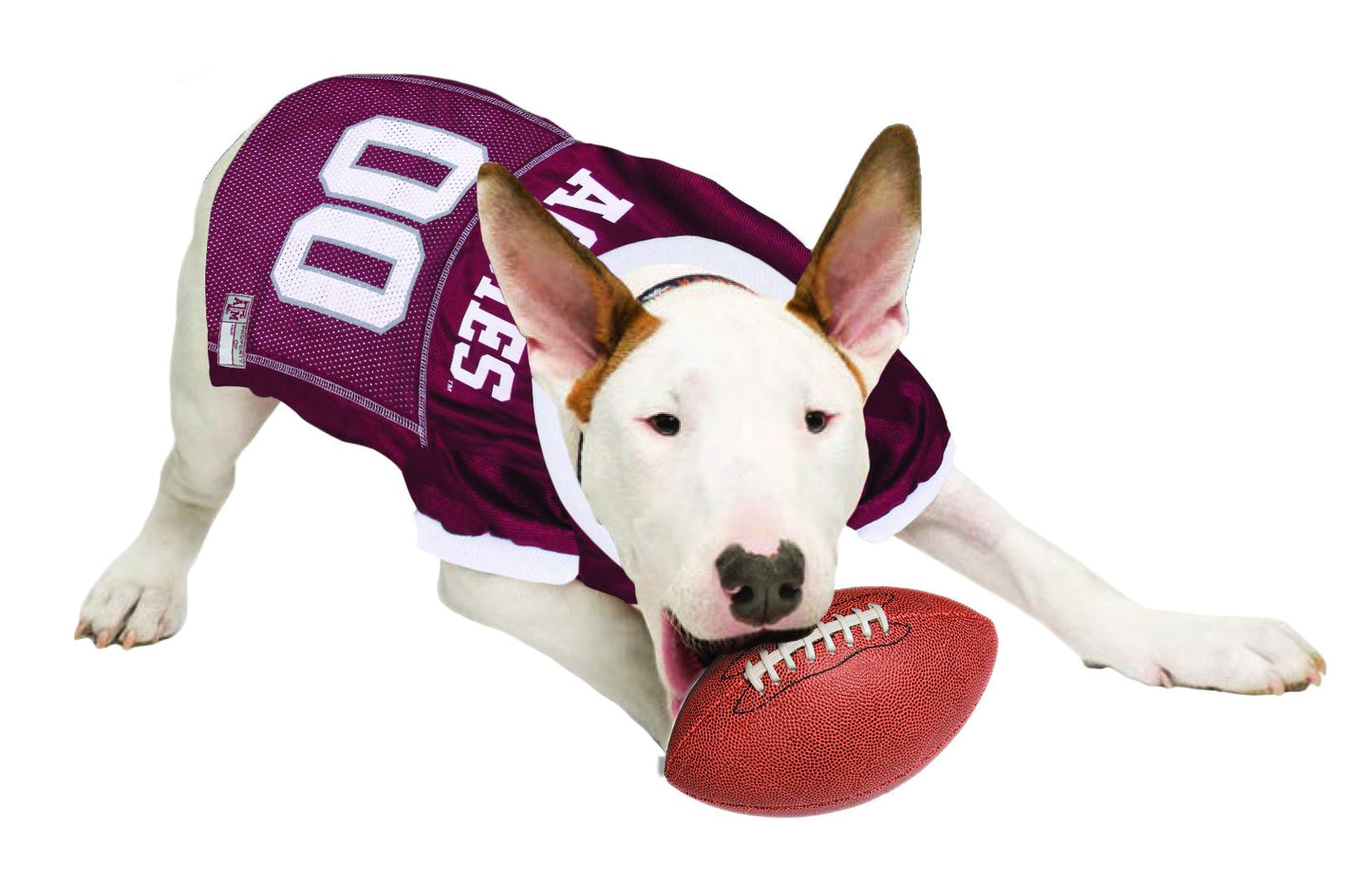 Pets First NCAA College TEXAS A&M Aggies Mesh Jersey for DOGS & CATS, Size Medium, Licensed Dog Jersey with your Favorite Football/Basketball College Team